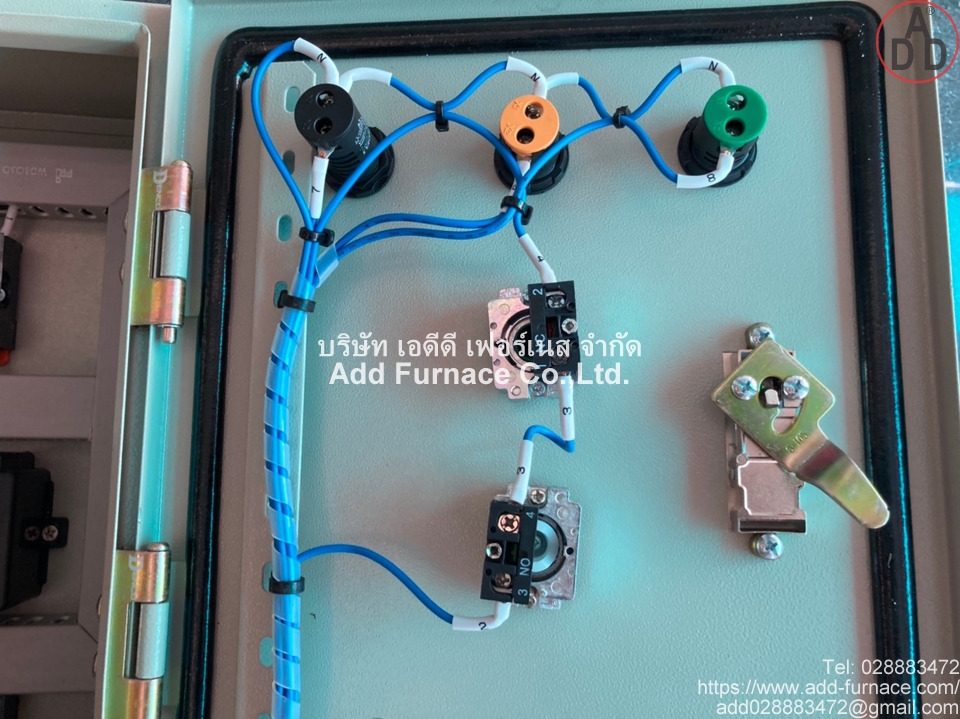 ตู้ควบคุมสำหรับหัวเตาอินฟาเรด หรือเตาแก๊สต่อหัว,Burner Control Power Control Panel (4)